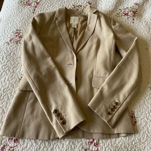 JCrew khaki suit